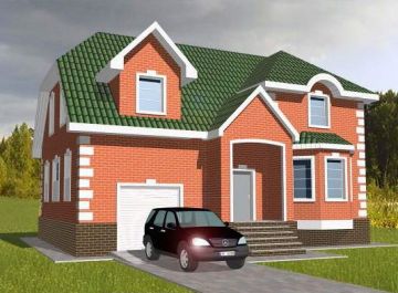  Индивидуальный жилой дом площадью 351.5 м2